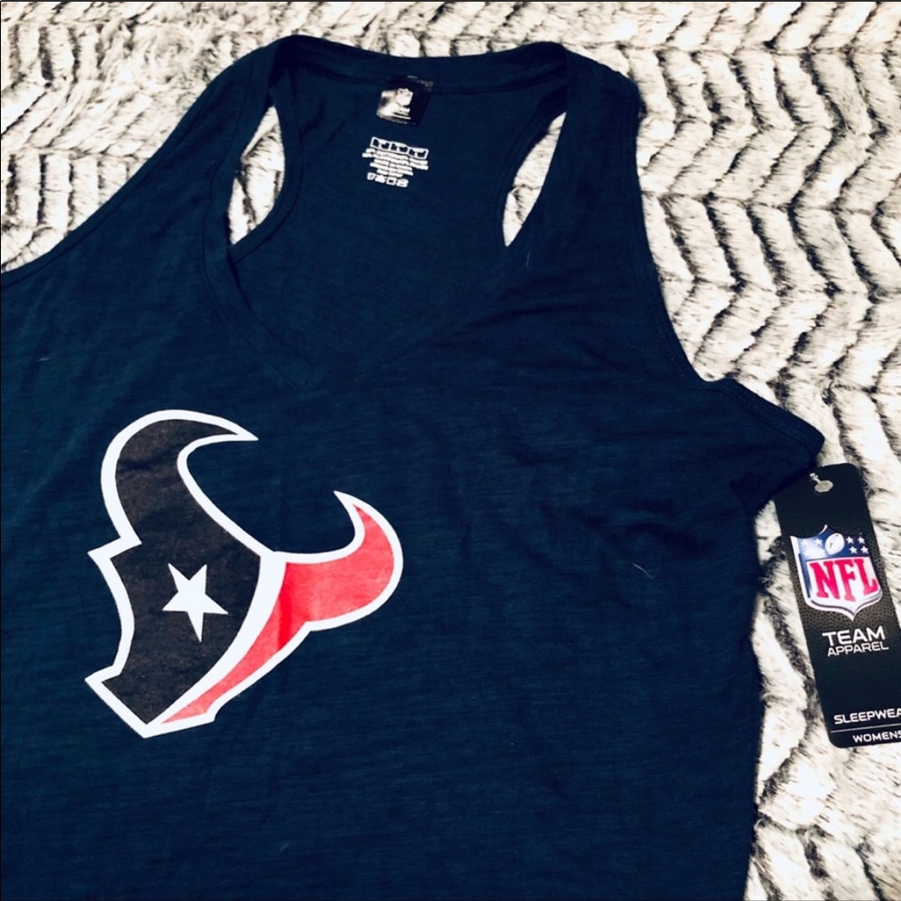 NFL authentic women’s HOUSTON TEXANS tank
